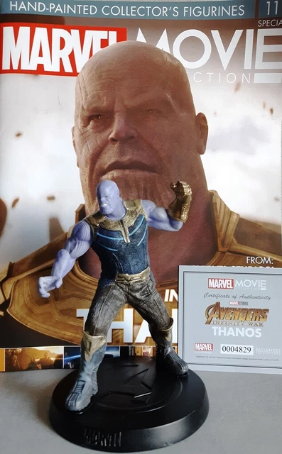 Figurine Marvel Thanos En Plomb – Eaglemoss, Collection Comics, 10cm
