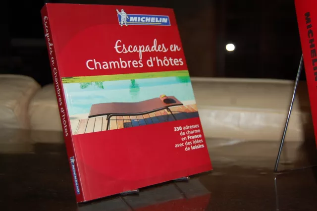 GUIDE MICHELIN France 1989 escapades en chambres d'hote (19R14)