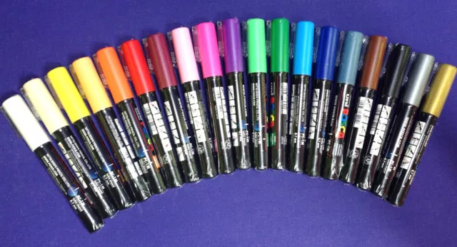 Posca Acrylfarbstift, Schreiben, Basteln, Hobby, kreativ, Zeichnen, Beschriften