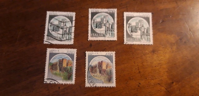 Timbres Italie stamps Italy 1980/1984/1985/1986/1988/1990/1991/1993/1999/2000 21