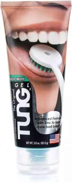 , the Original Gel Tongue Cleaner, Fresh Mint, 85 Gram