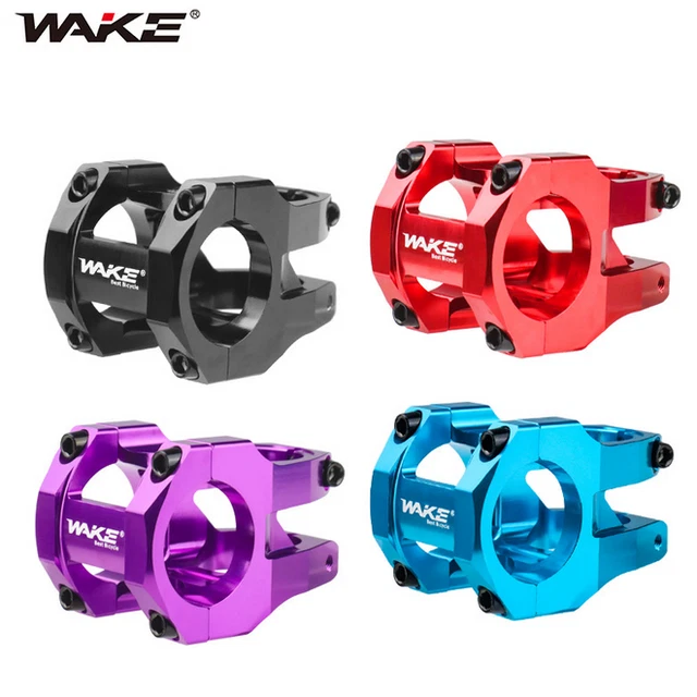 WAKE Aluminum Bicycle Stems Hollow MTB Mountain Bike Handlebar Stem 31.8*35-45mm