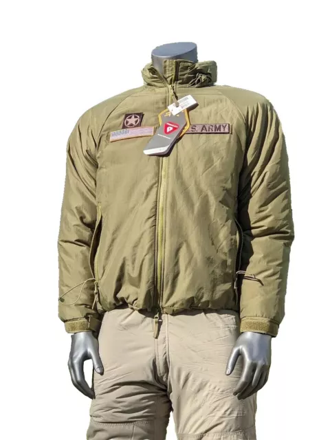 US Army Gen 3 Level 7 PCU ECW PrimaLoft Cold Weather GREEN Parka Jacket RUN BIG