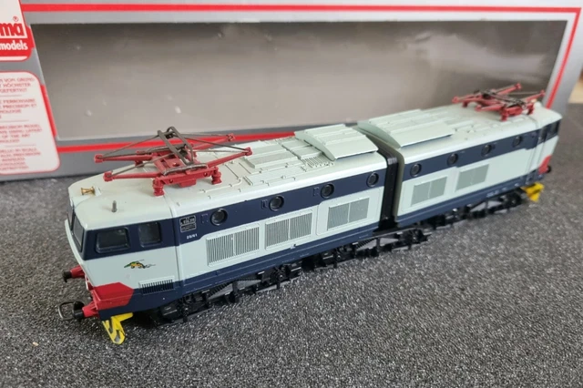 LIMA LOCOMOTIVA FS 656.519 CAIMANO livrea Di Origine Ep. III Articolo ...