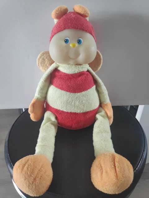 Ancienne Peluche Luciole Toto Ajena - Phosphorescente - Vintage Années 80/90