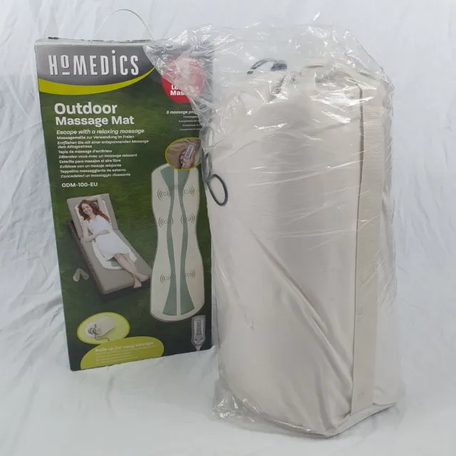 Homedics Outdoor Massage Mat ODM-100-EU 6 Motor Vibration Boxed