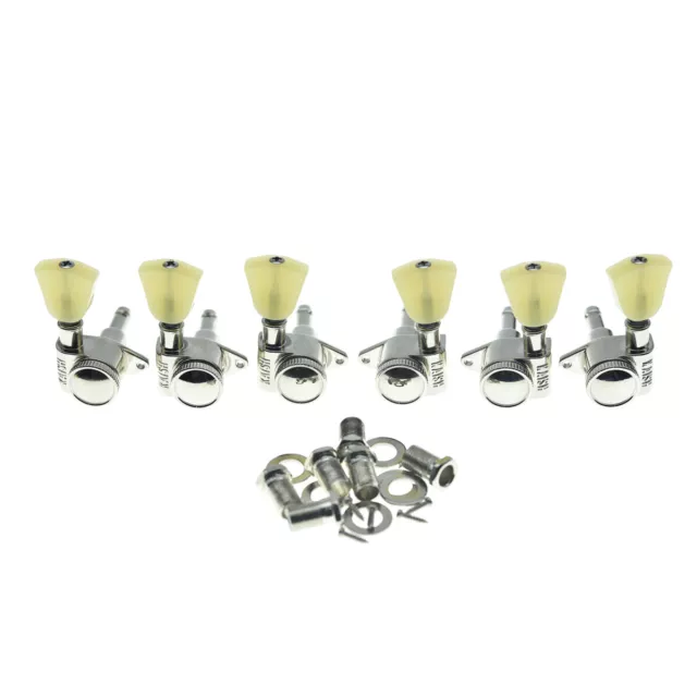 3x3 Locking Tuners 21:1 Tuning Machines for Gibson Les Paul/SG/ES or Acoustic