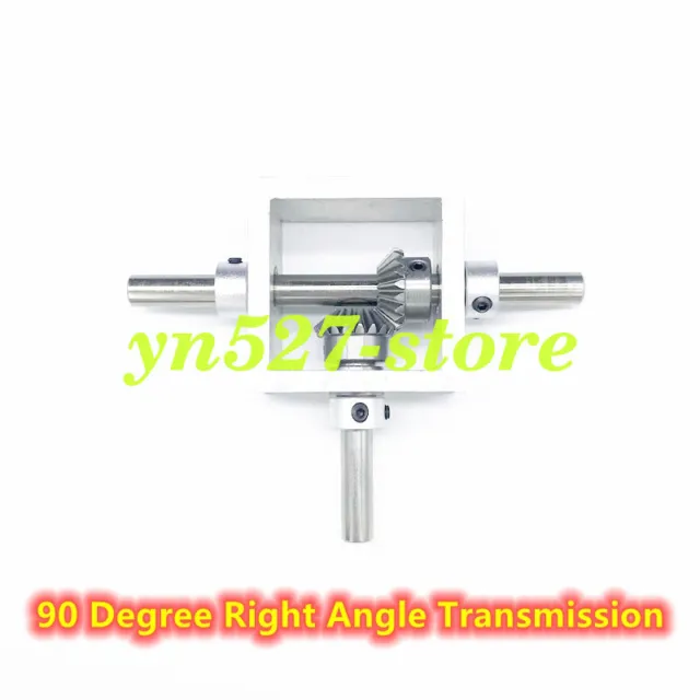 1PC 90 Degree Right Angle Transmission Reversing Gearbox Small Bevel Gear 1:1