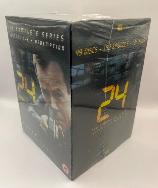 24 - COMPLETE Season 1-8 + Redemption (New Packaging) [DVD