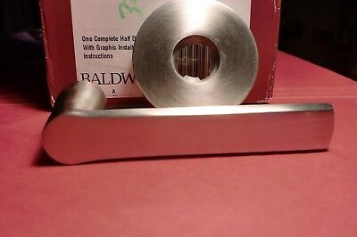 Baldwin 5485.150.IDM Solid Brass Door Knob Lifetime Satin Nickel Dummy. New