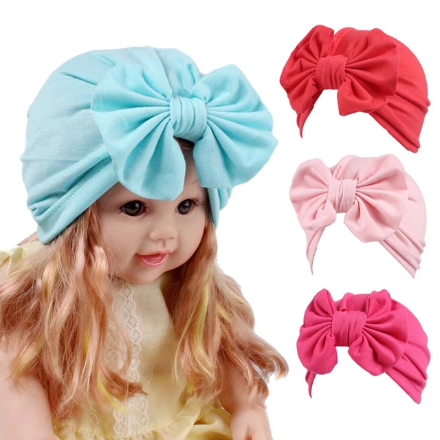 Kleinkinderbett Mit Kopf Hut Turban Baby Boho Mütze Mädchen Kinder Schal Wrap