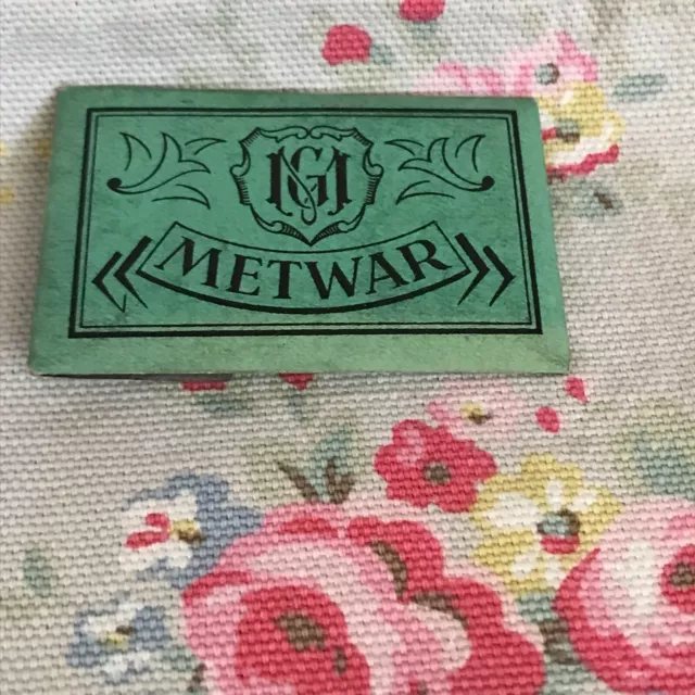 Pkt Vintage German Metwar Sewing Machine Needles