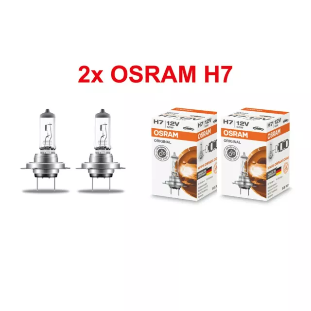 2 X OSRAM ORIGINAL H7 64210 Autolampe Halogen Lampe Glühlampe 12V