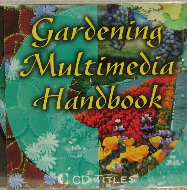 CD-ROM Manual Multimedia de Jardinería - Cientos de fotos, ilustraciones más