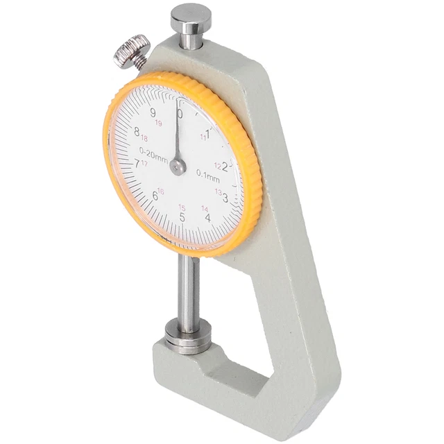 (0-20mm Thickness Gauge) Spessimetro In Acciaio Alta Precisione Di
