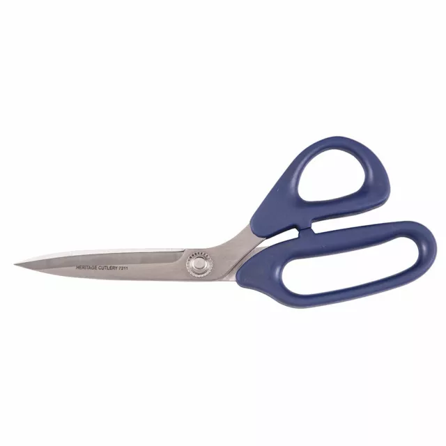 Heritage Cutlery 7211 8 1/4'' SS Bent Trimmer / Ambidextrous / Double Sharp