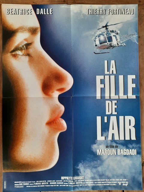 AFFICHE LA FILLE DE L'AIR Maroun BAGDADI Beatrice DALLE T.FORTINEAU