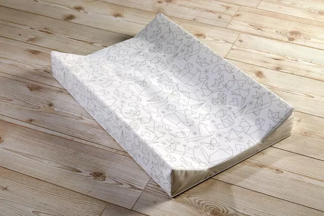 East Coast Nursery Ltd Mini Origami Wedge Changing Mat, White 2