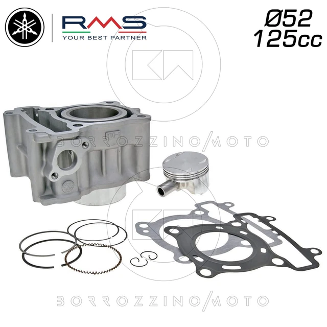KIT CYLINDRE PISTON Yamaha XMax Xmax 125 Diamètre 52mm EUR 91,92