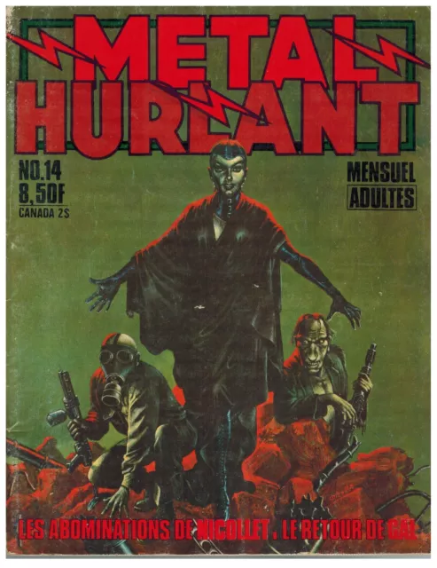 Metal Hurlant 14 - 1977 Moebius Forest Gal Druillet