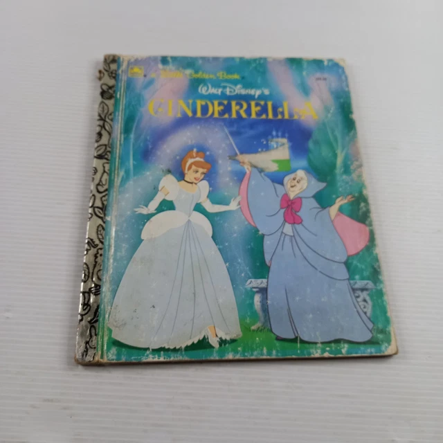Walt Disneys Cinderella - A little golden book - hardcover 103-65-1986