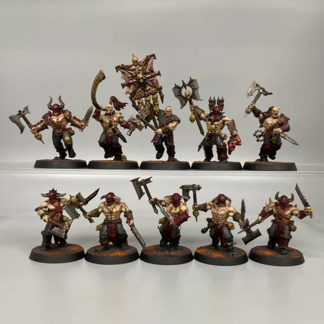 Bloodreavers Cuchillas De Khorne Chaos Warhammer Edad Sigmar Esclavos A Darkness