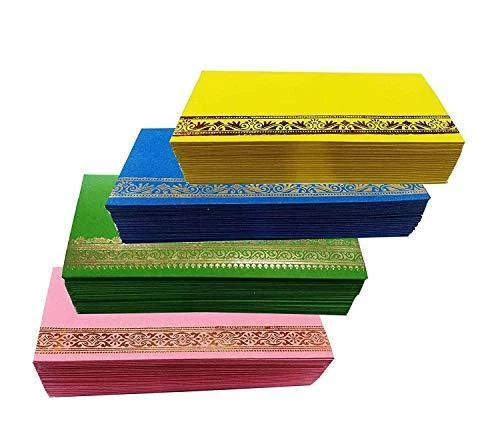 PG COUTURE Flower Designer Money Envelope wedding stationery paper Shagun Gift f