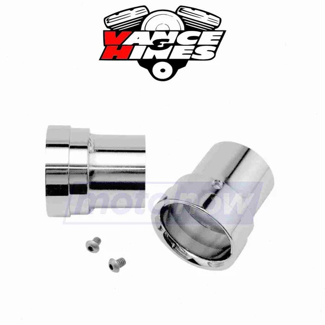 Vance & Hines Billet End Caps for Big Shots Exhaust for 2001-2003 Harley ul