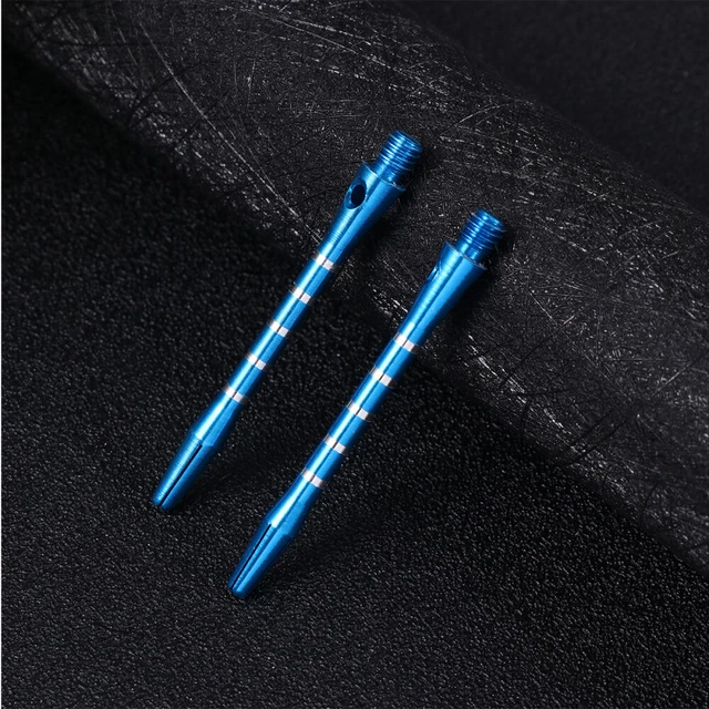 20 PCS Dart Accessories Shafts Flights Circle Aluminium Alloy Pole Rod