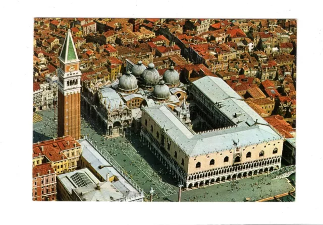 Ansichtskarte Venezia Venedig / Basilica di S. Marco / Palazzo Ducale / Italien