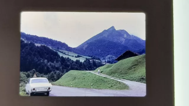 Dia Original Foto Auto Urlaub KFZ Ford 60er 70er Jahre 3/21