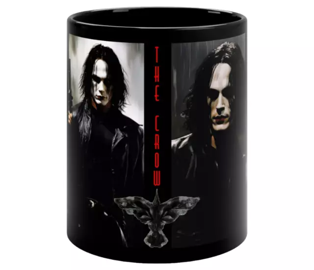 The Crow, 11oz Coffee Mug, Eric Draven, Brandon Lee, Halloween, Halloween Cups