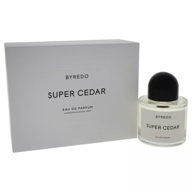 Byredo Super Cedar Eau De Parfum Spray - 100 Ml / 3.4 Oz - New Unsealed Box