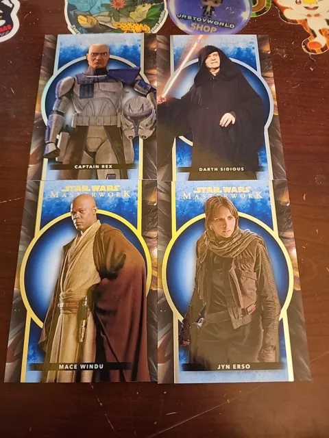 2022 Topps Star Wars Masterwork Blue Parallels - COMPLETE YOUR SET!