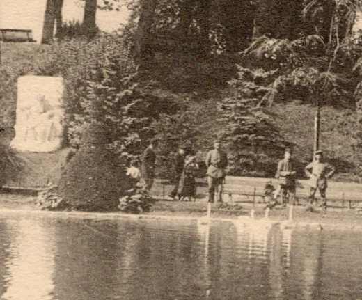119/627 AK BREMEN Alte Zeiten Ansicht Aus Dem Park Militaria Soldaten