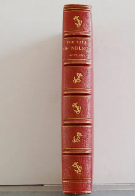 The Life of Nelson by Robert Southey in Fine binding published 1877