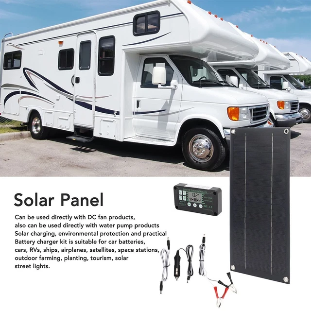 Panneau Solaire 5W USB - Chargeur Portable Pour Batteries 5V 7V, Énergie Verte