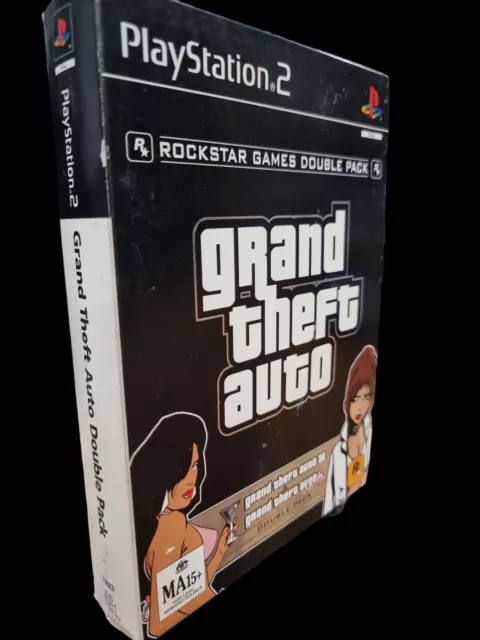 PS2 Grand Theft Auto The Trilogy Box Set San Andreas, Vice City, GTA 3