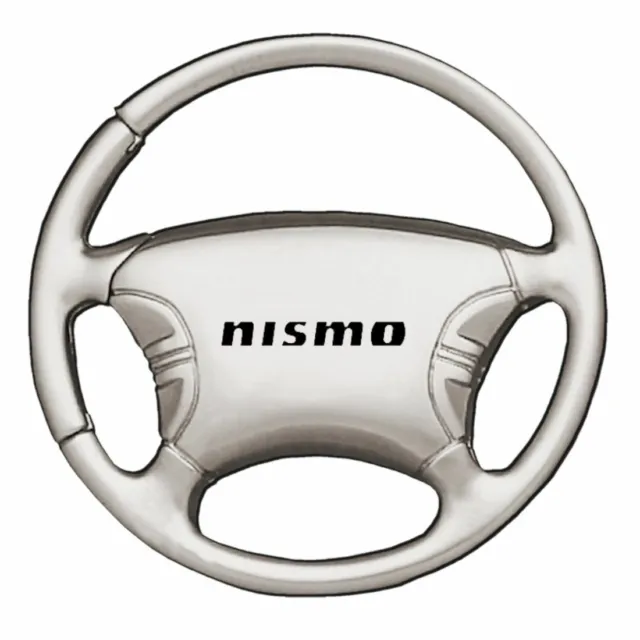 Nissan Nismo Key Ring Chrome Steering Wheel Keychain
