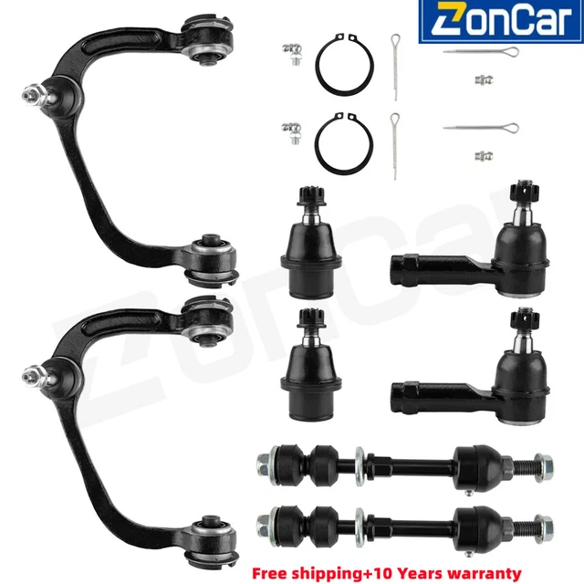 thumbnail image 2 of Front Upper Control Arm & Ball Joint Set For Ford F-150 4WD (1997-2003) - 8USAUTO CA1130201844 (Left & Right) 2 of 5