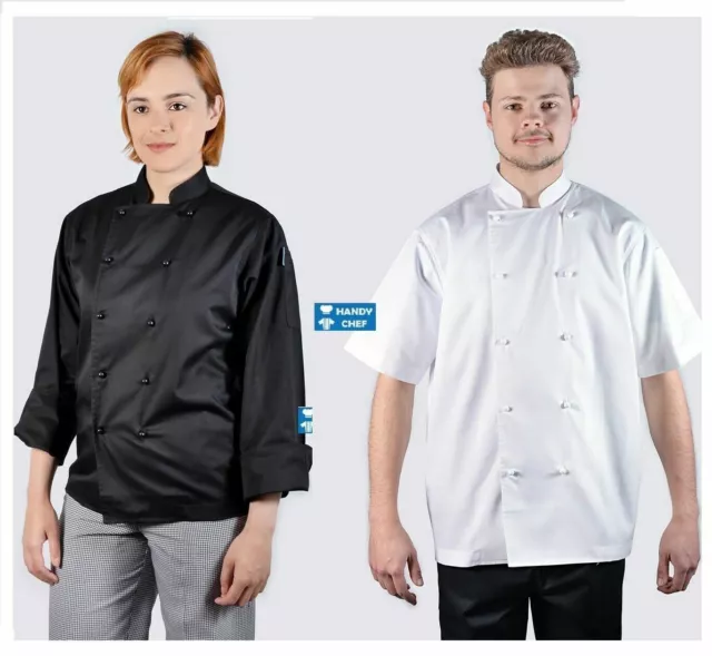 Quality Chef Jackets -See Handy Chef Ebay Store for Chef Pants,Chef Aprons, Caps