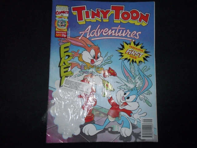 TINY TOON ADVENTURES comic #1 28th Feb. 1992 Very good condition Marvel ...