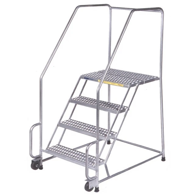 Ballymore Rolling Ladder Overall Height 49 in Steps 2 Cap 450 lb