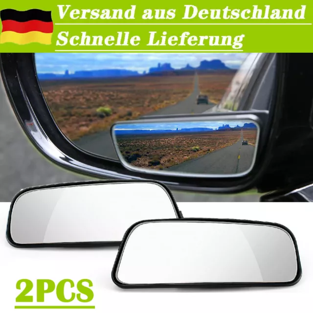 2x KFZ PKW Auto Toter Winkel Spiegel 360 Außenspiegel Blindspiegel Zusatzspiegel