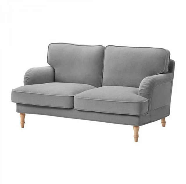 NEW IKEA STOCKSUND 2Seater sofa COVER set in LJUNGEN GREY 203.217.74