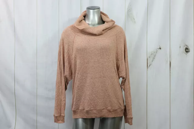 Women's Express One Eleven Brown Long Sleeve Sweater Size Medium Rayon