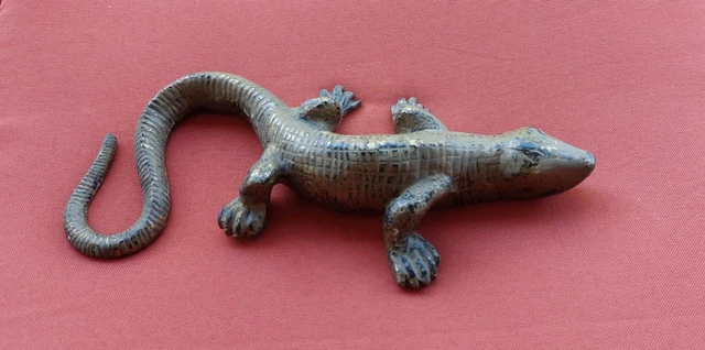 Vintage lézard en laiton - France