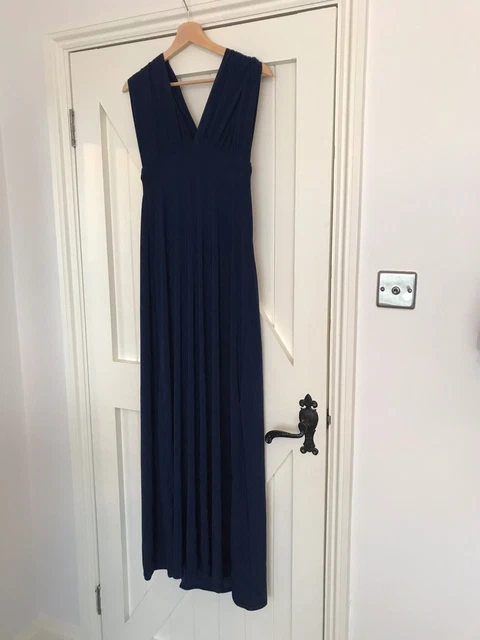 FULL LENGTH MULTIWAY dress. Size 12. Jane Norman. New. Navy blue £4.99