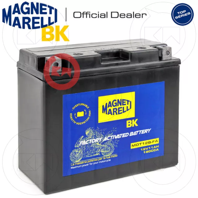 Batteria Marelli 12V 11Ah Yt12B-Bs Yamaha Tdm 900 2002 2003 2004 2005 2006 2007