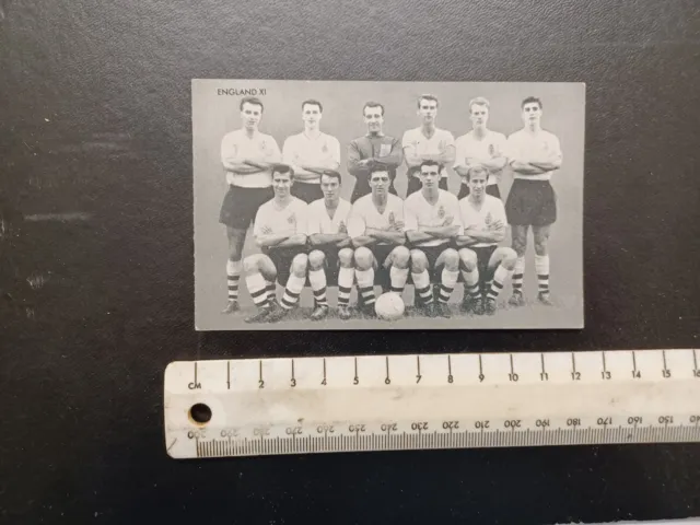 Fußballkarte - ENGLAND - Thomson Star Teams von 1961